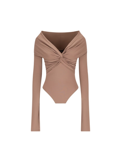KENDALL BODYSUIT OFF SOULDER BODYSUIT