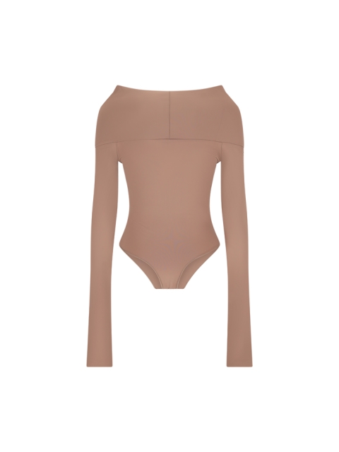 KENDALL BODYSUIT OFF SOULDER BODYSUIT