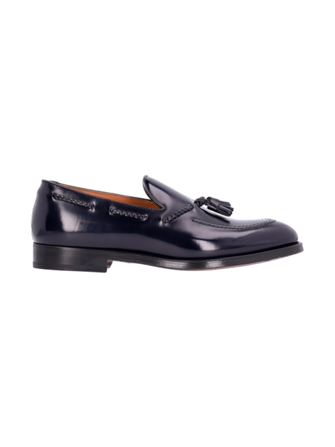 LEATHER LOAFERS WITH TASSELS