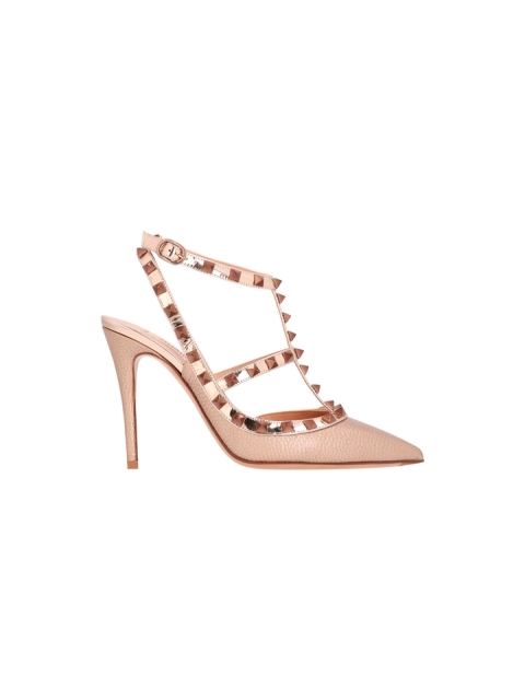 ANKLE STRAP ROCKSTUD HEEL 100