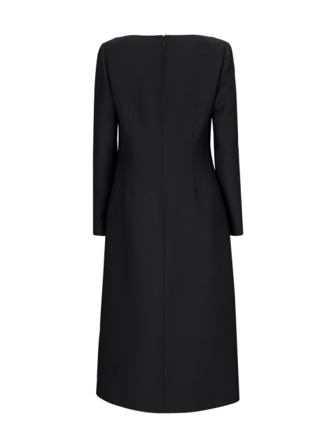 MIDI DRESS WITH BOWS