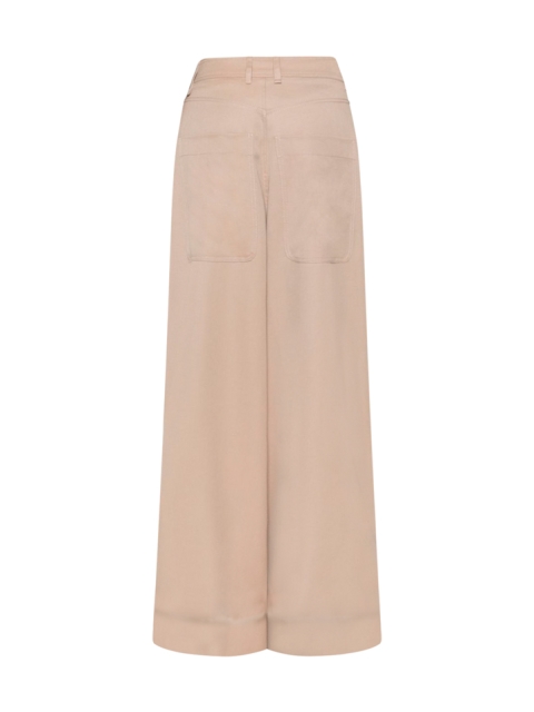 WOOL TWILL PANTS