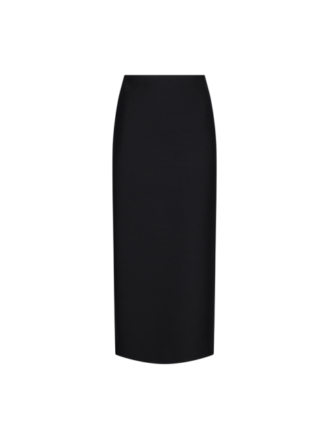 MIDI SKIRT WITH SLIT ON THE BACK