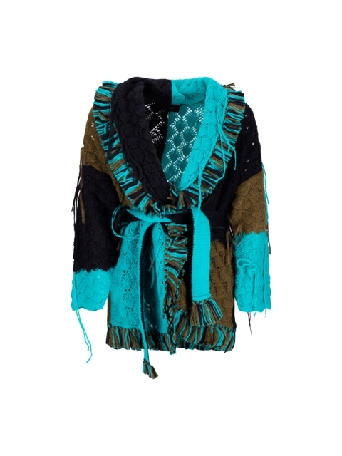 ANTARCTIC DREAM PATCHWK CARDI