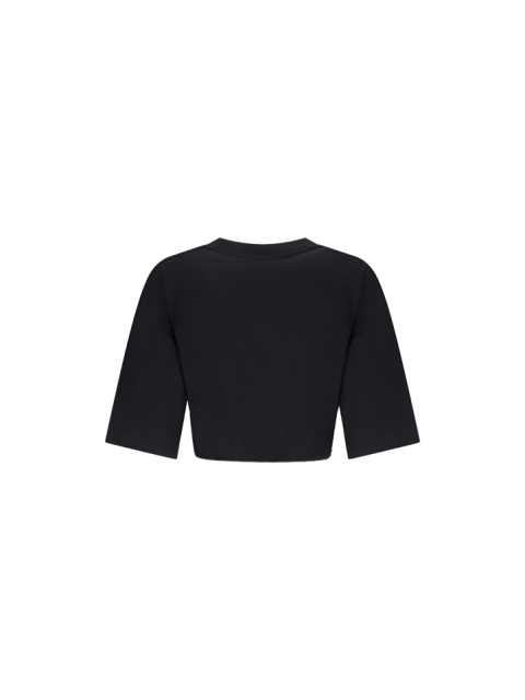 SUNSETS T-SHIRT WITH RUFFLES