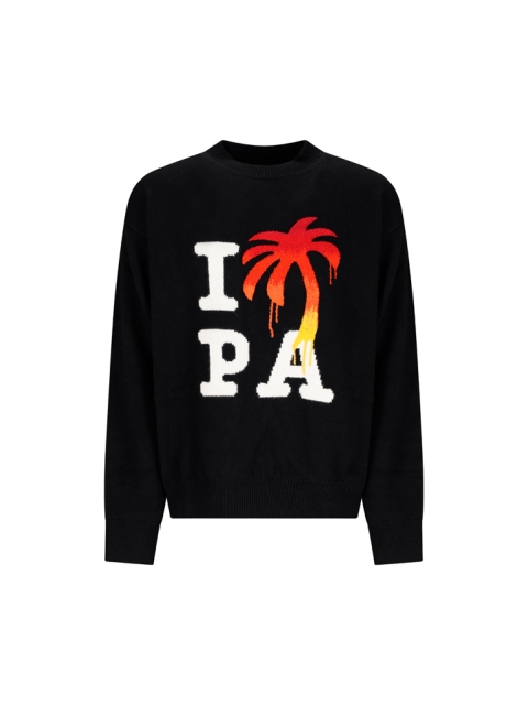 I LOVE PA SWEATER BLACK RED