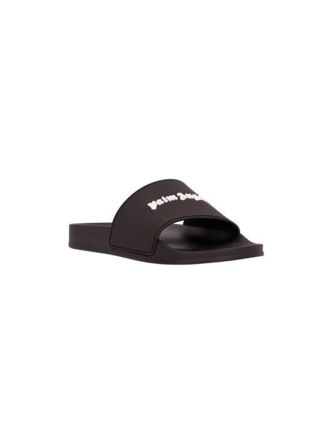 NEW LOGO POOL SLIDER BLACK WHIT