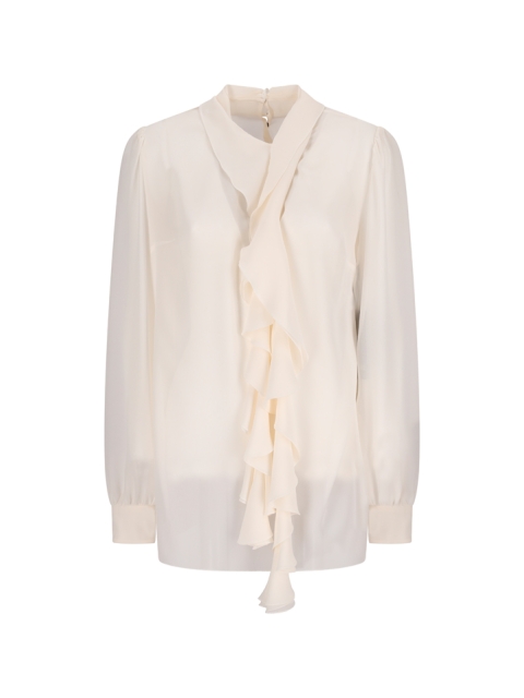 BLUSA CON RUCHES
