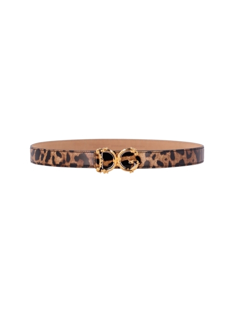CINTURA LEOPARDATA CON FIBBIA