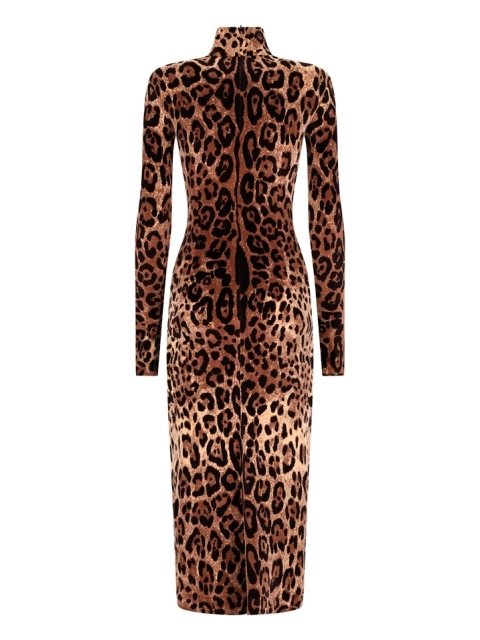 VESTITO LUNGO LEOPARDATO
