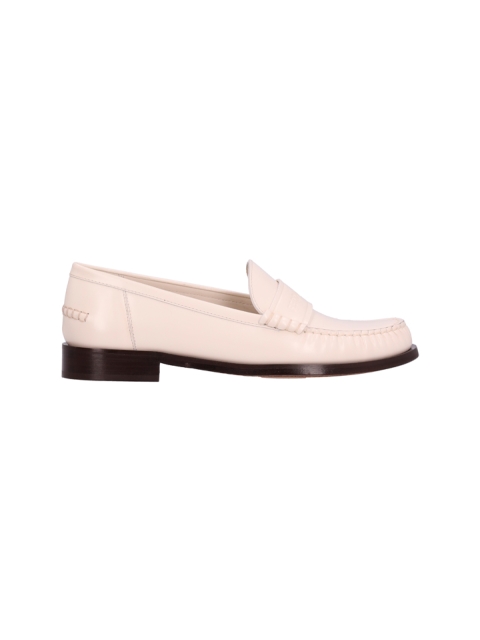 LOAFERS WITH EMBOSSED LOGO