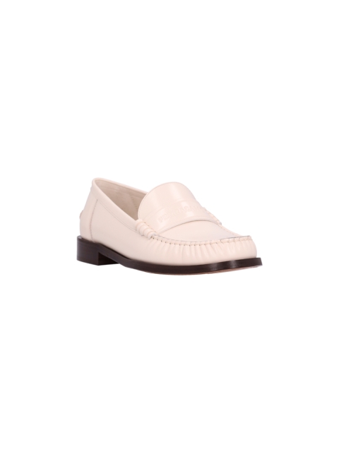 LOAFERS WITH EMBOSSED LOGO