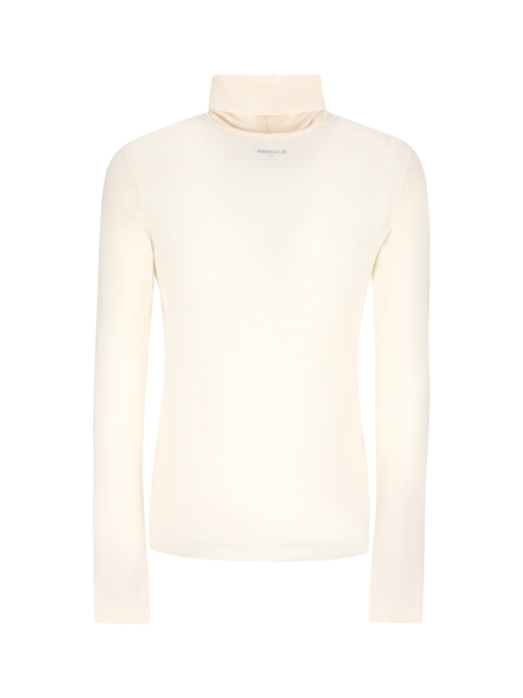 HIGH NECK SWEATER WITH PRINT