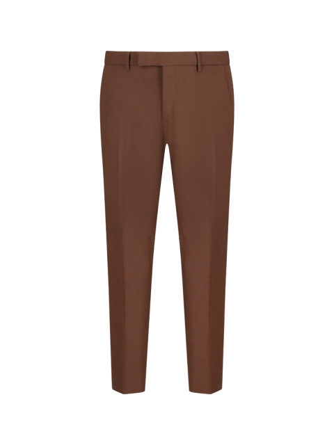 WOOL SLIM TROUSERS