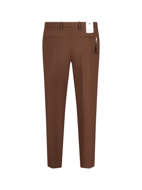 WOOL SLIM TROUSERS