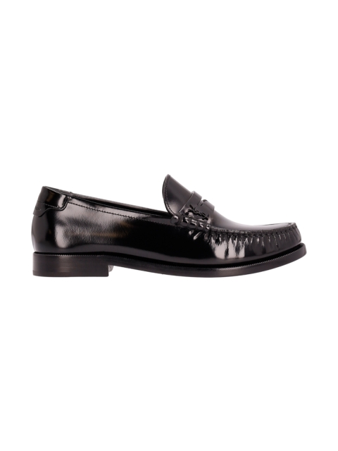 POLISHED LEATHER LOAFERS