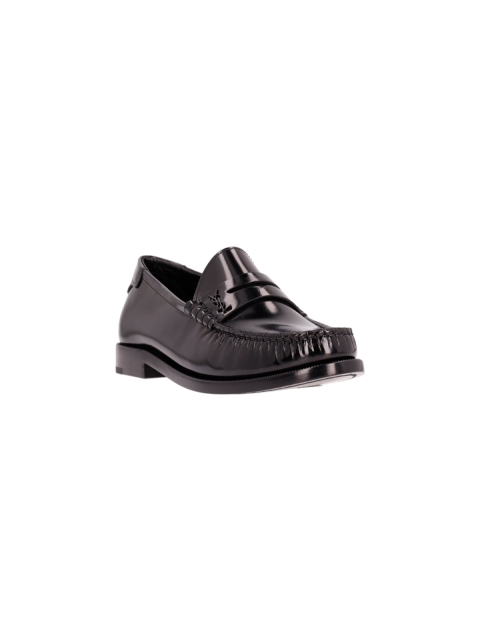 POLISHED LEATHER LOAFERS