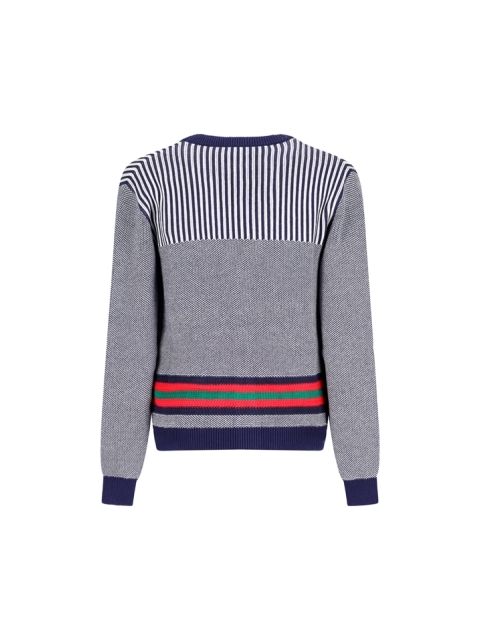 COTTON WOOL CARDIGAN WITH GG