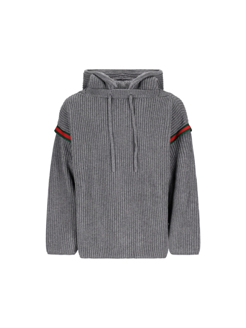 LONG SLEEVES HOOD NECK