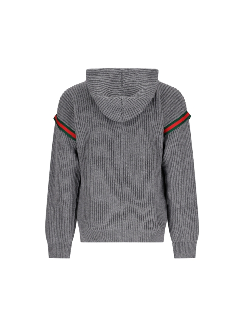 FULL ZIP KNIT CARDIGAN