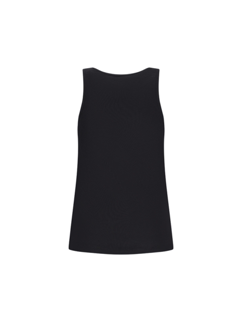 SLEEVELESS CREW NECK TOP