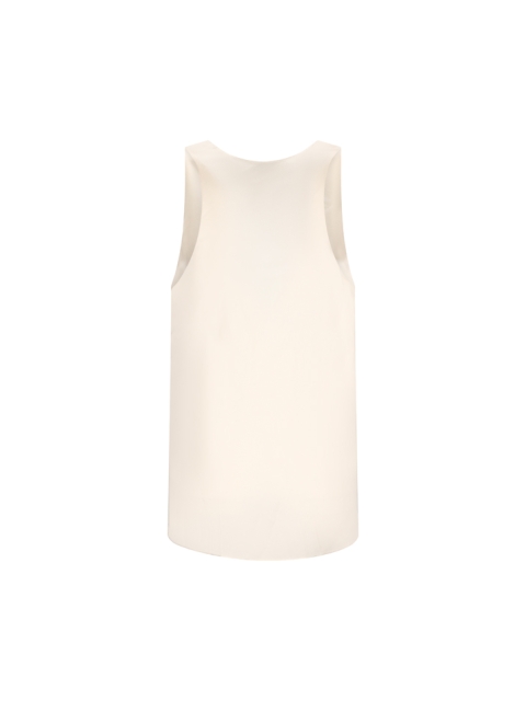 TANK TOP IN SILK SATIN CREPE