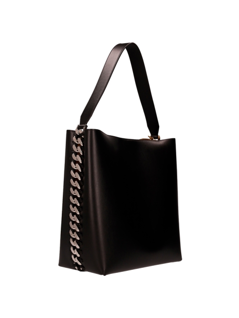 FRAYME FAUX LEATHER TOTE BAG
