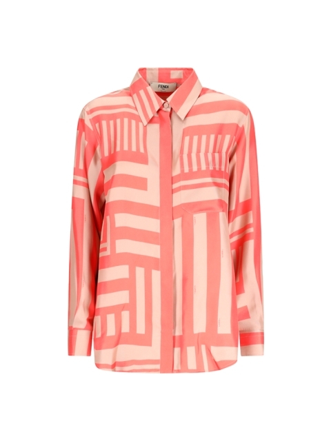 PRINTED SILK SHIRT