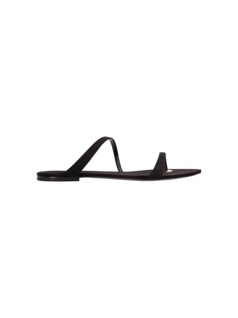 TANGER SANDALS IN SATIN