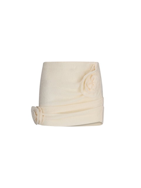 MINI SKIRT WITH ROSES