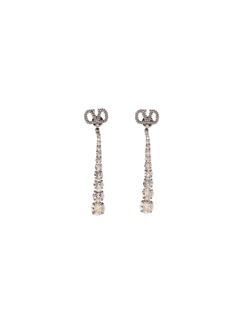 ORECCHINI VLOGO SIGNATURE IN METALLO E CRISTALLI SWAROVSKI