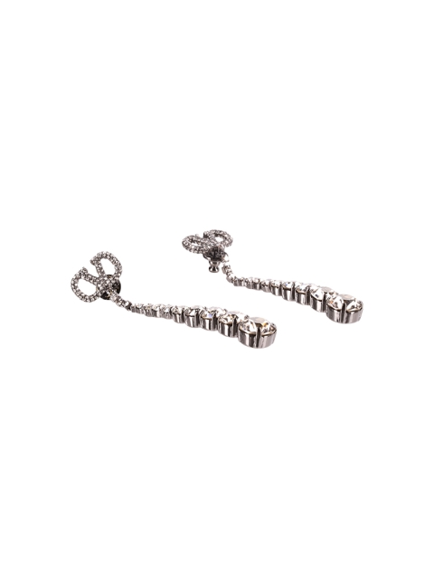 ORECCHINI VLOGO SIGNATURE IN METALLO E CRISTALLI SWAROVSKI
