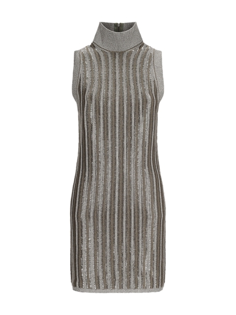 MINI ABITO IN MAGLIA A COSTINE