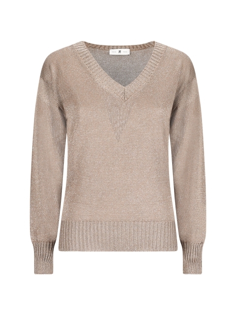 V NECK SWEATER, "SHINING EFFECT" F.7                                                                