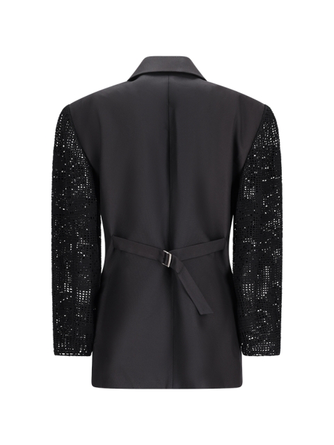 LACE HOURGLASS BLAZER 