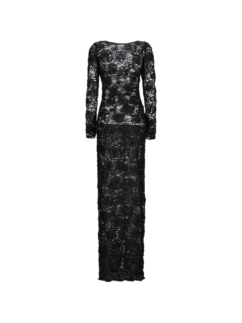 OPEN BACK LACE DRESS