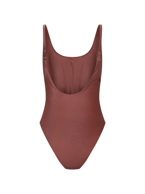 SCOOP NECK SWIMSUIT