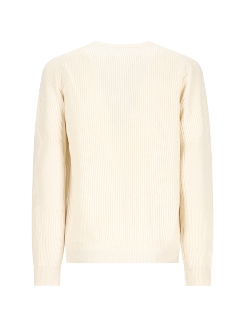 ROUND NECK SWEATER, LONG SLEEVE, ENGLISH RIB F.5, REGULAR FIT