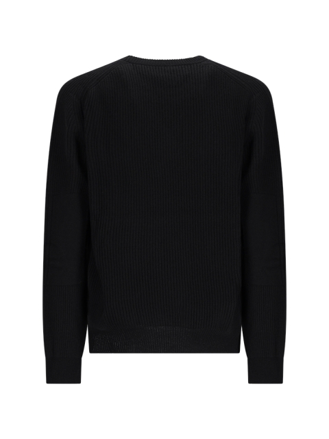 ROUND NECK SWEATER, LONG SLEEVE, ENGLISH RIB F.5, REGULAR FIT