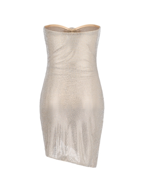 CRYSTAL-EMBELLISHED MINI DRESS