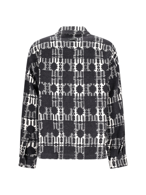 MONOGRAM PATTERN SHIRT