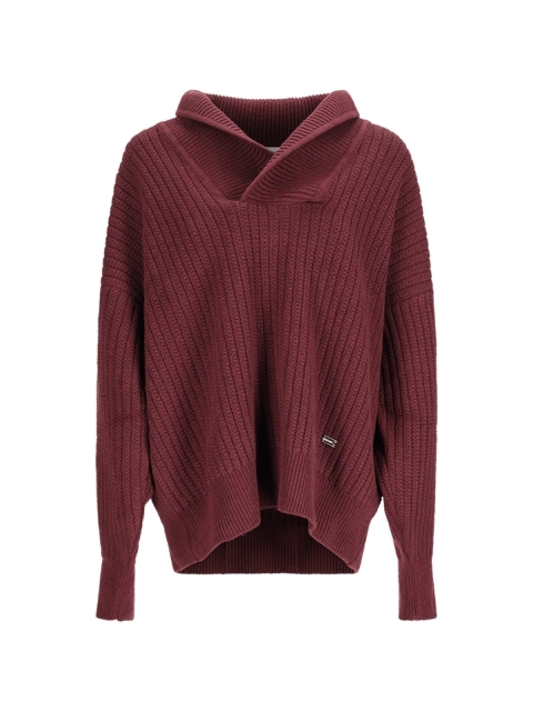WOOL SWEATER WITH LOGO