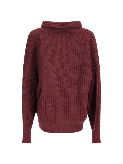 WOOL SWEATER WITH LOGO