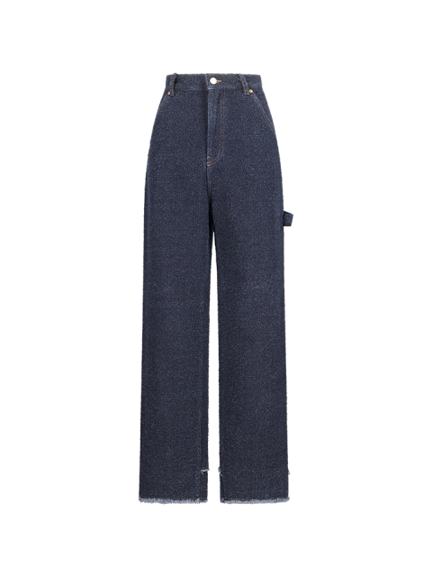 LISA BOUCLE DENIM LOOSE FIT CARPENTER