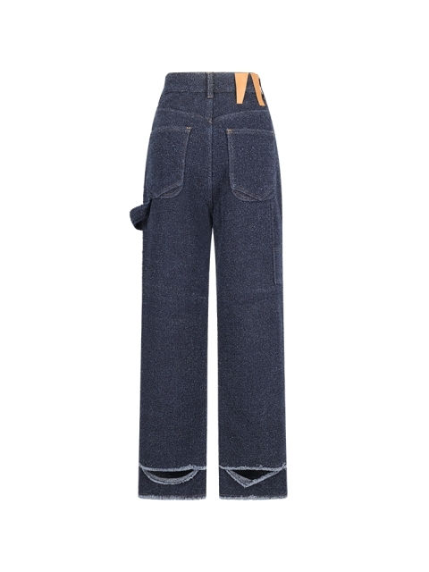 LISA BOUCLE DENIM LOOSE FIT CARPENTER