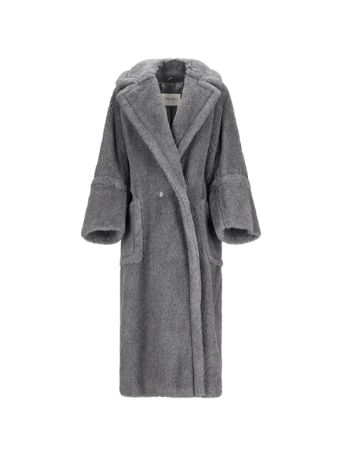 OVERSIZED WOOL AND ALPACA TEDDY COAT