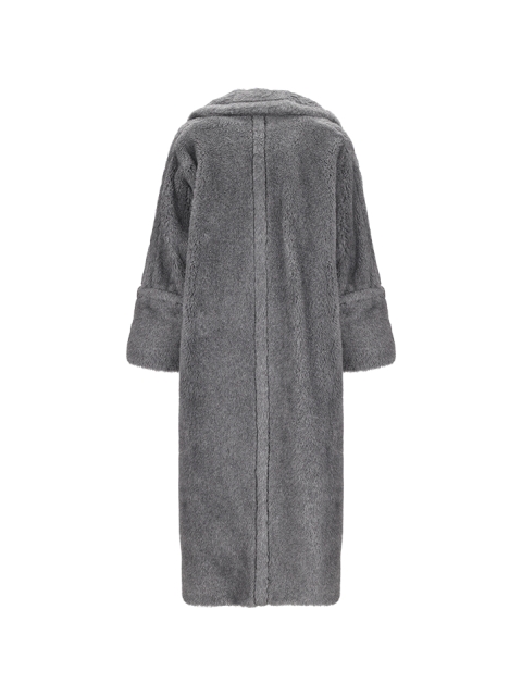 OVERSIZED WOOL AND ALPACA TEDDY COAT