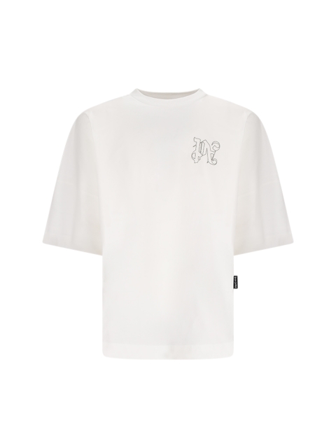 EMBROIDERED MONOGRAM T-SHIRT