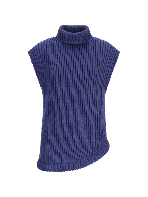 ROLL-NECK VEST