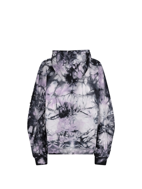 FELPA CON CAPPUCCIO TIE-DYE